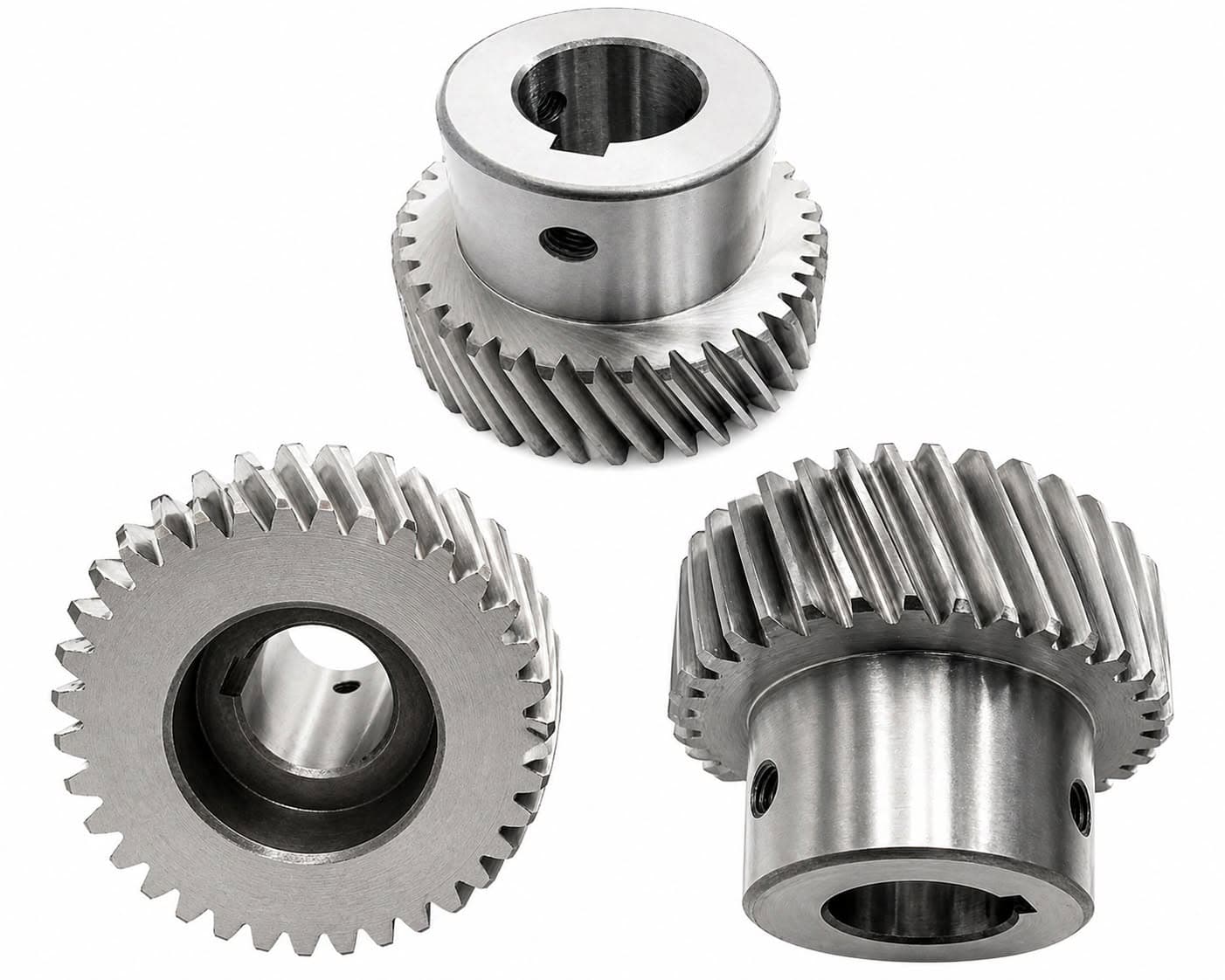 CNC Carving Machine Helical Gear – 2M Left Hand, 30 Teeth, High Accuracy