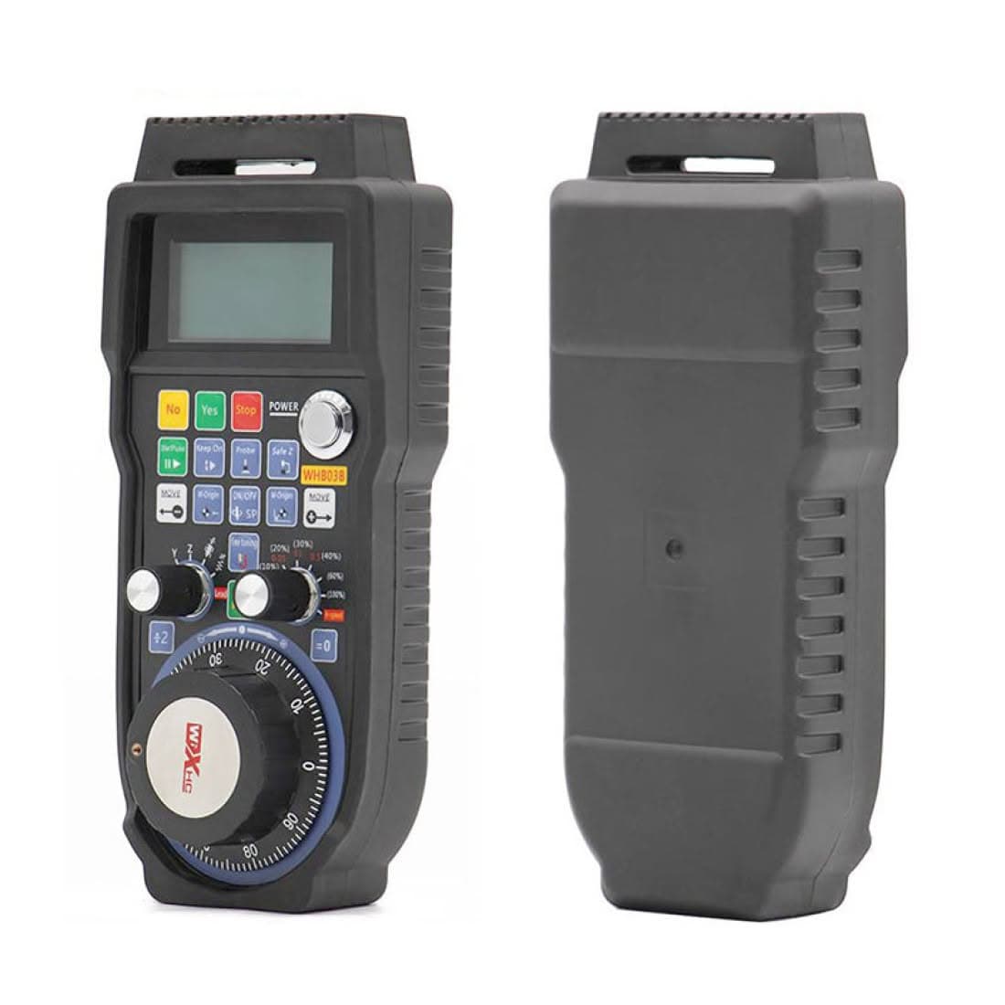 WHB03B CNC Wireless MPG Handwheel Controller – 100PPR Pendant with LCD Display