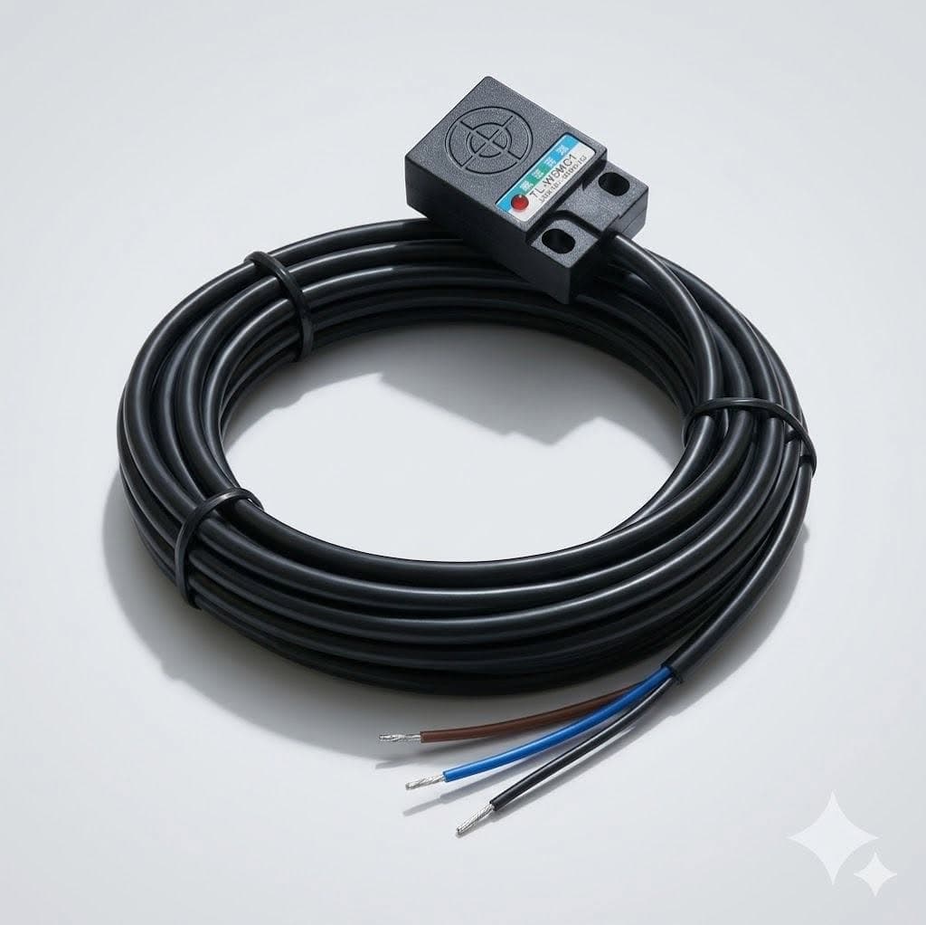 TL-W5MB2 Inductive Proximity Sensor – 5mm Detection, PNP NC, Industrial Automation Switch (10–30V DC)