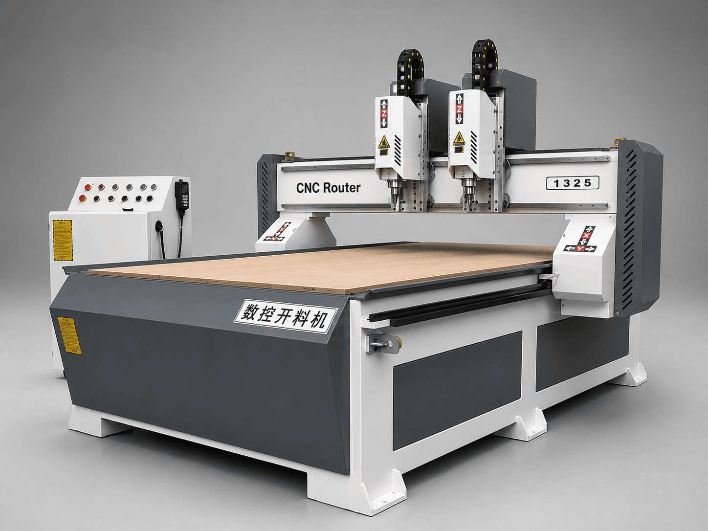 Double Spindle CNC Router