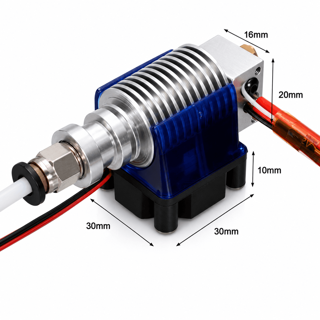 V6 j Head All Metal Hotend Bowden Extruder With Cooling Fan