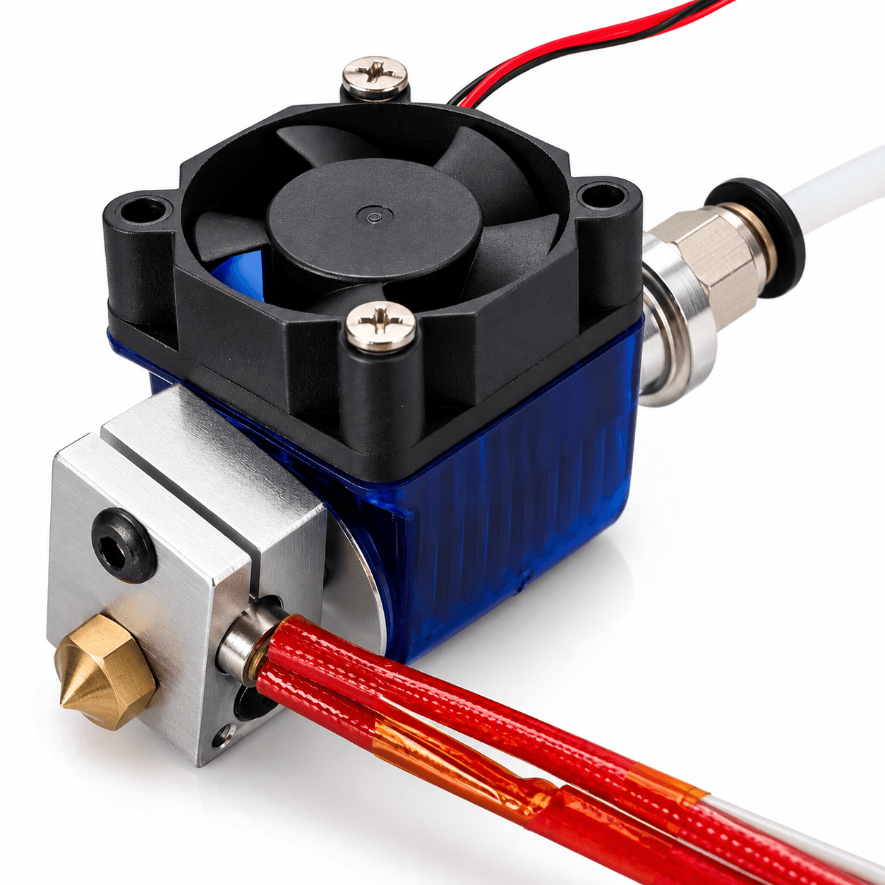 V6 j Head All Metal Hotend Bowden Extruder With Cooling Fan