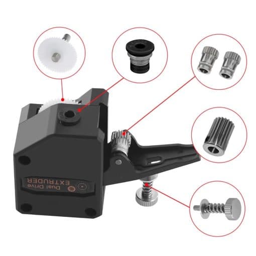 BMG mk8 Dual Gear Extruder