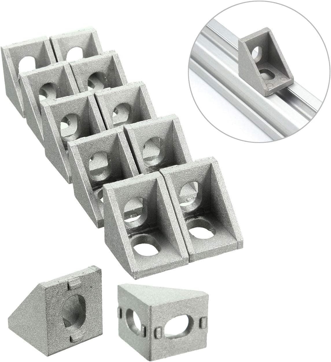 2020/2040 Aluminum Extrusion Corner Bracket