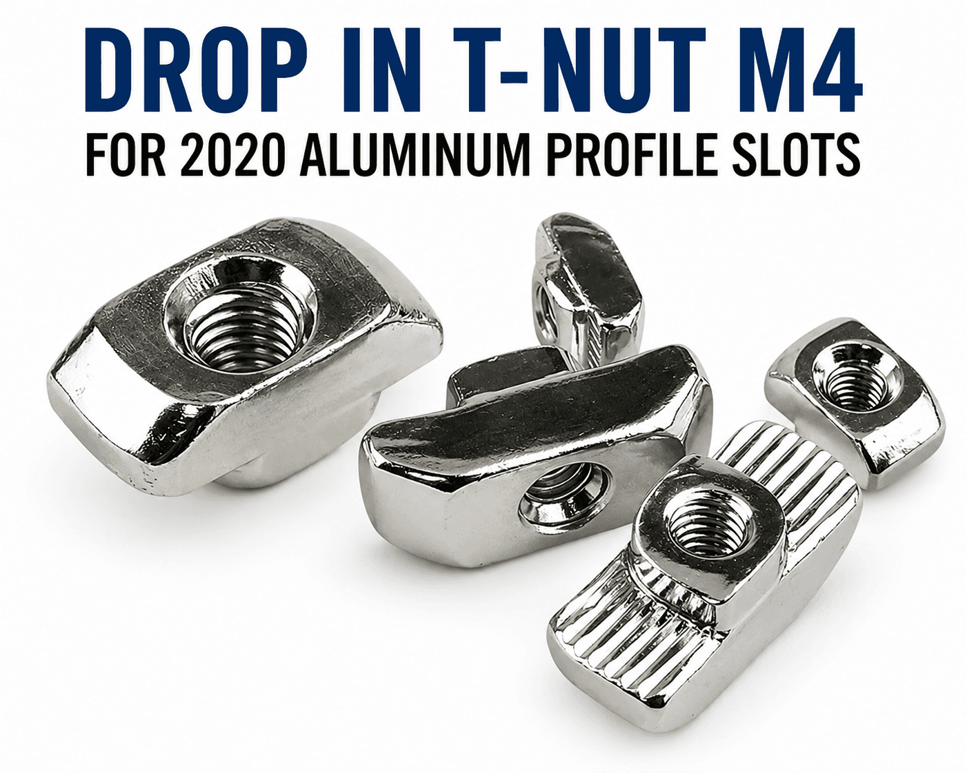 T- NUT M4 For 2020 Aluminum Profile Slots