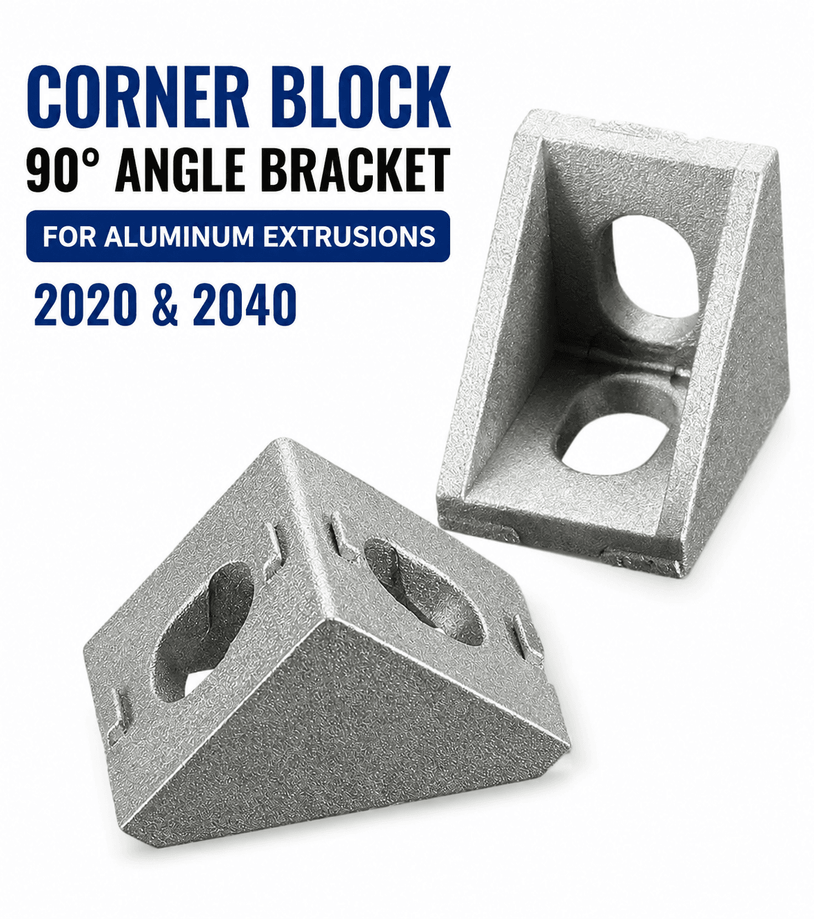 2020/2040 Aluminum Extrusion Corner Bracket