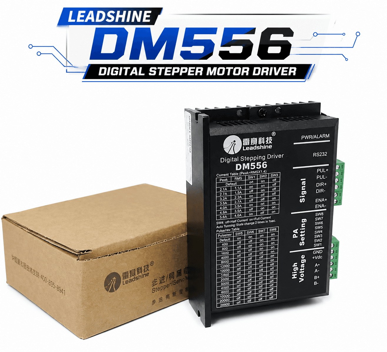 Leadshine DM556 Digital Stepper Motor Driver