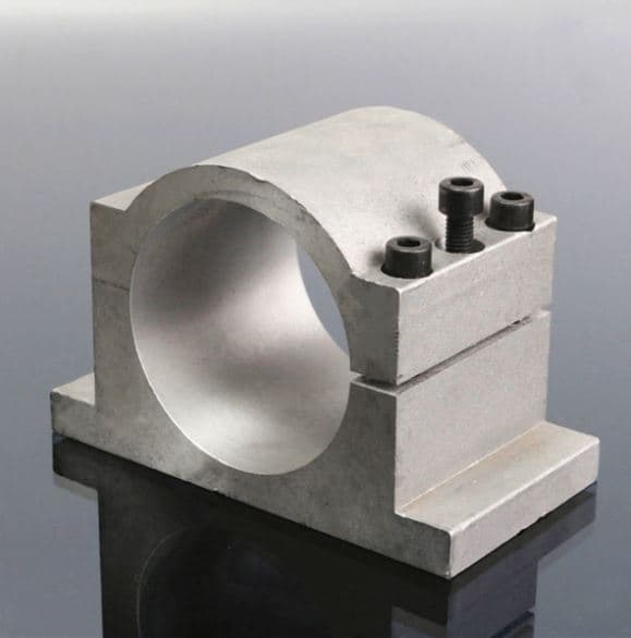 80mm Diameter CNC SpindlE-mount Bracket