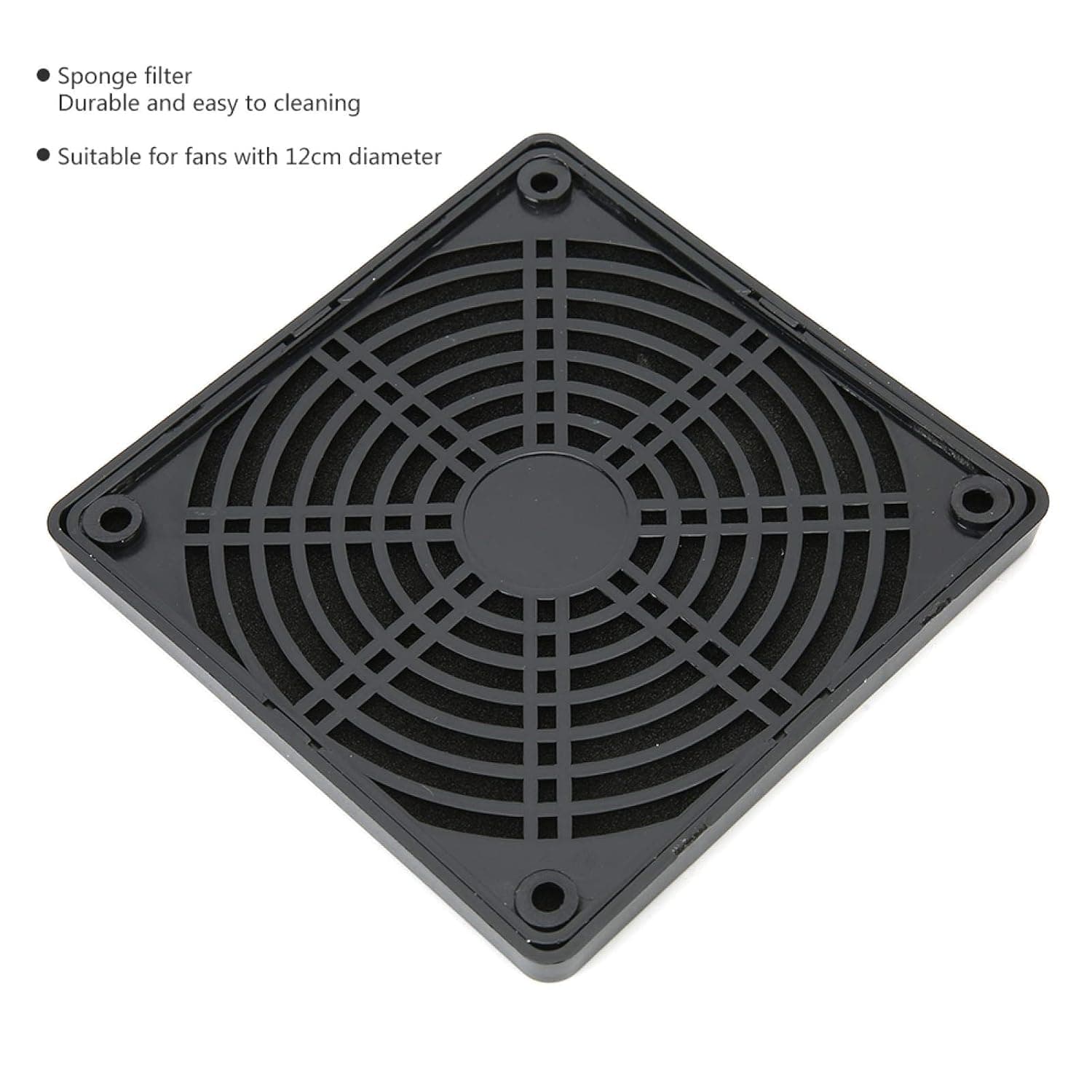 Fan Dust Filter Covers Washable Dust Resistant 12cm Durable Easy Clean