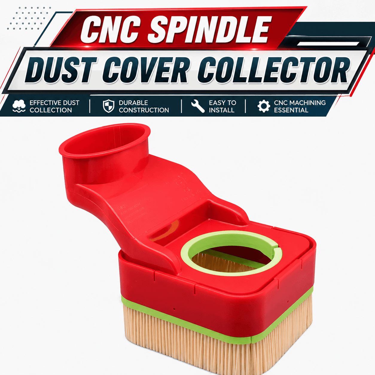 CNC Spindle Dust Cover Collector