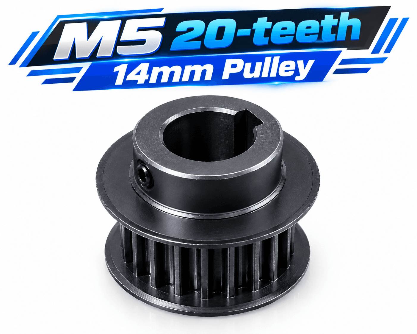 M5 20-teeth 14mm Pulley