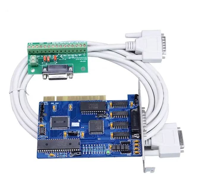 NC Studio 3 Axis CNC Control Card – High-Speed PCI Motion Controller for CNC Machines