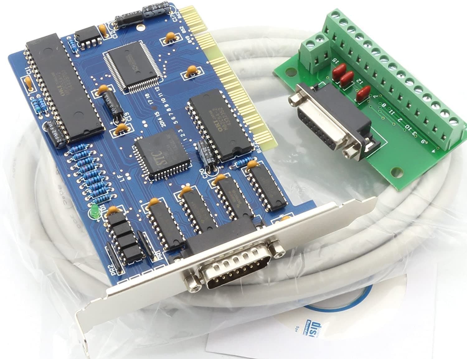 NC Studio 3 Axis CNC Control Card – High-Speed PCI Motion Controller for CNC Machines