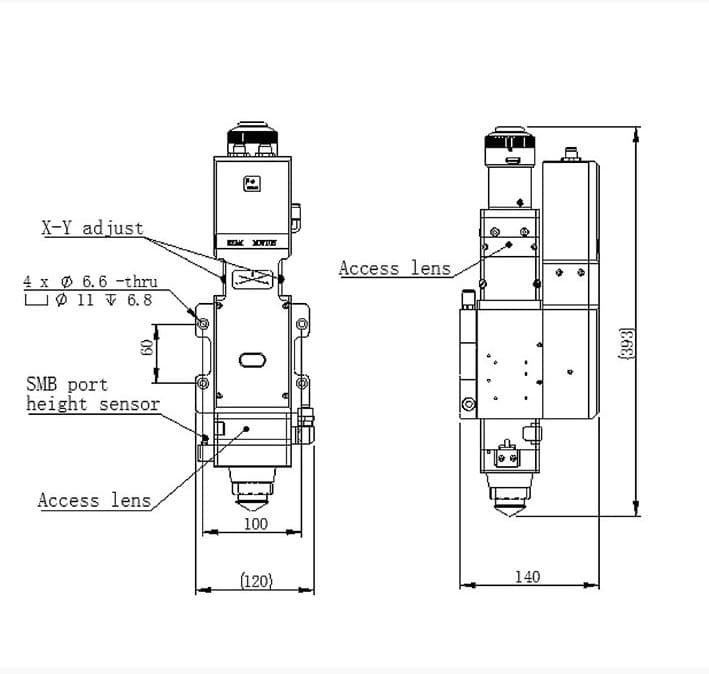 Raytools Bm111 Auto-Focusing Laser Cutting Head