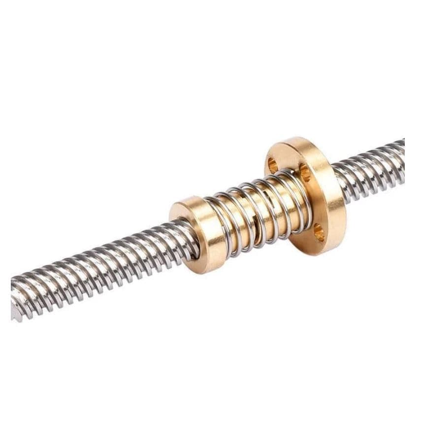 T8 Spring Load Nut For 8MM Lead Screw Anti-Backlash For 3D Printer And CNC Parts