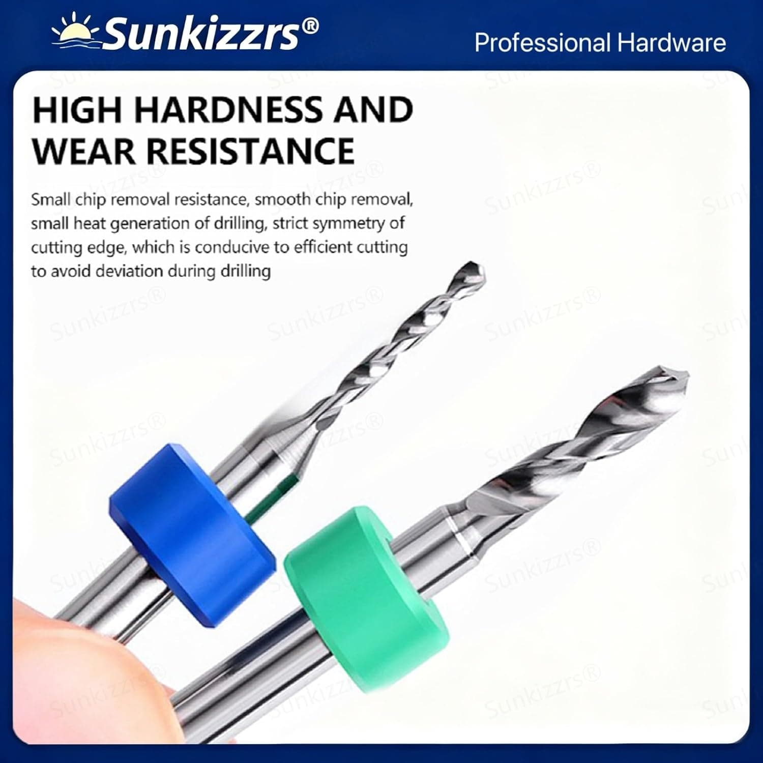 0.3mm to 3.0mm Tungsten Drill Bit Set