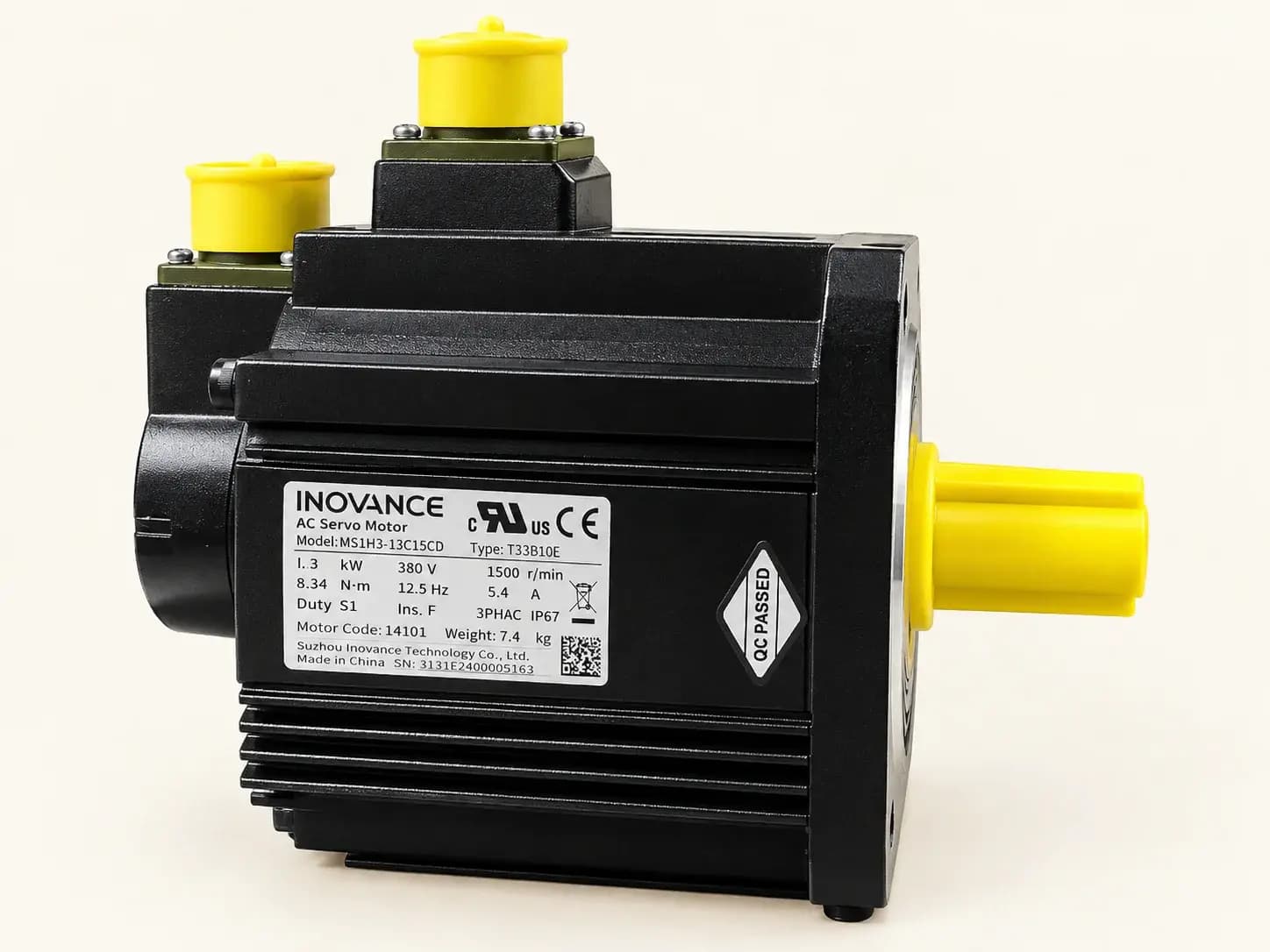 Inovance 1.3KW AC Servo Motor with 1.5KW Servo Drive