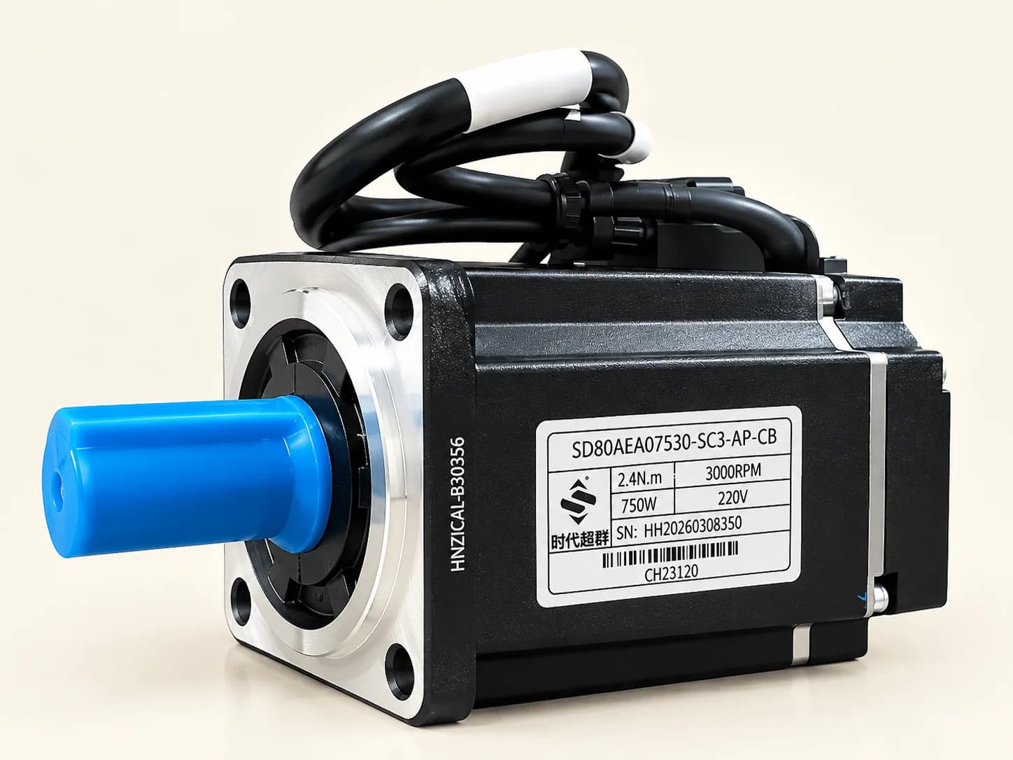 SD100 17-Bit Magnetic Encoder AC Servo Motor & Drive
